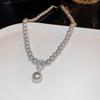 Collana di Perle Fatata Stile Coreano - Catena Clavicola Elegante e di Tendenza per Donna