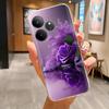For Realme GT 6 Case Colorful Painted Cover Soft Silicone Phone Case For Realmi GT 6T RealmeGT6 GT6T Case Transparent Funda Bags