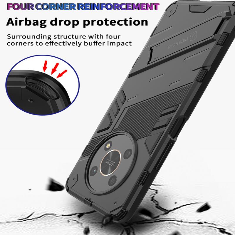 Case For Honor 90 Pro X6 X6S X8 X9 X9A X9B 70 Magic 4 5 6 Lite Cover Holder Armor Back Coque for Huawei Nova 9 SE Phone Case