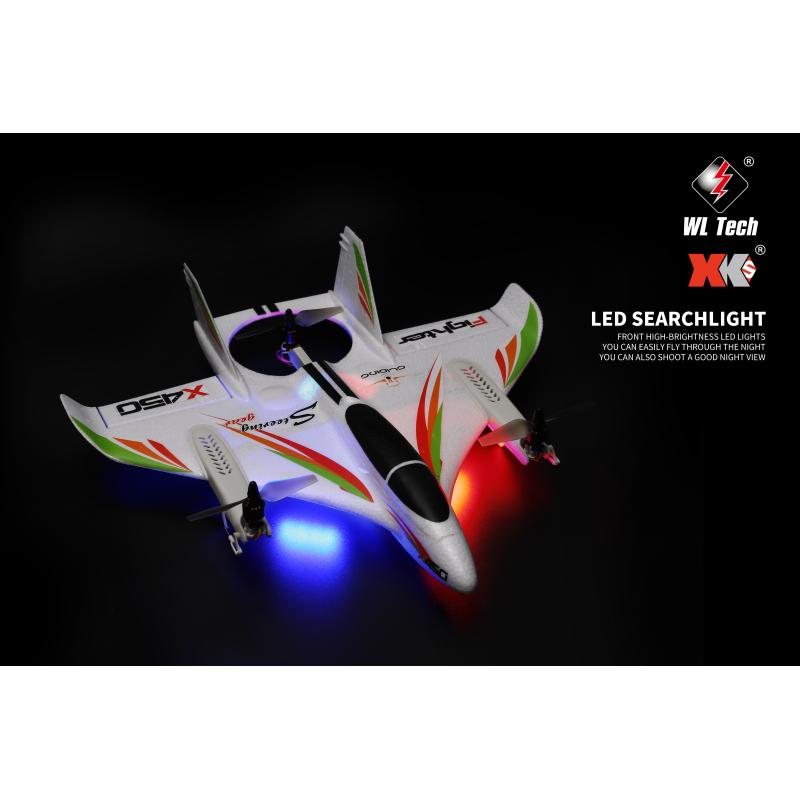 xk x450 vtol 2.4 g 6ch epo