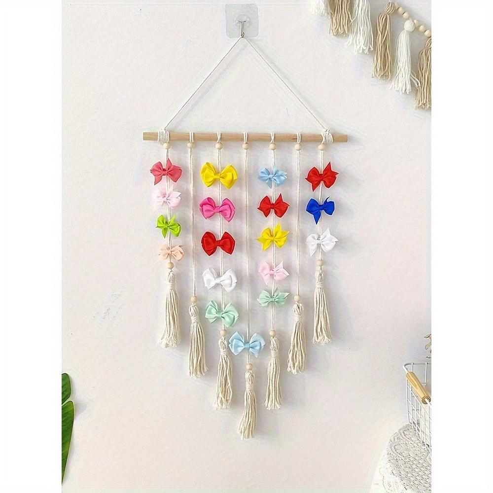 Wall Hanging Tapestry Home Wall Decoration DIY Photo Frame Postcards Storage Wall Handmade Bohemian Ethnic Chic Tassel Tapestry