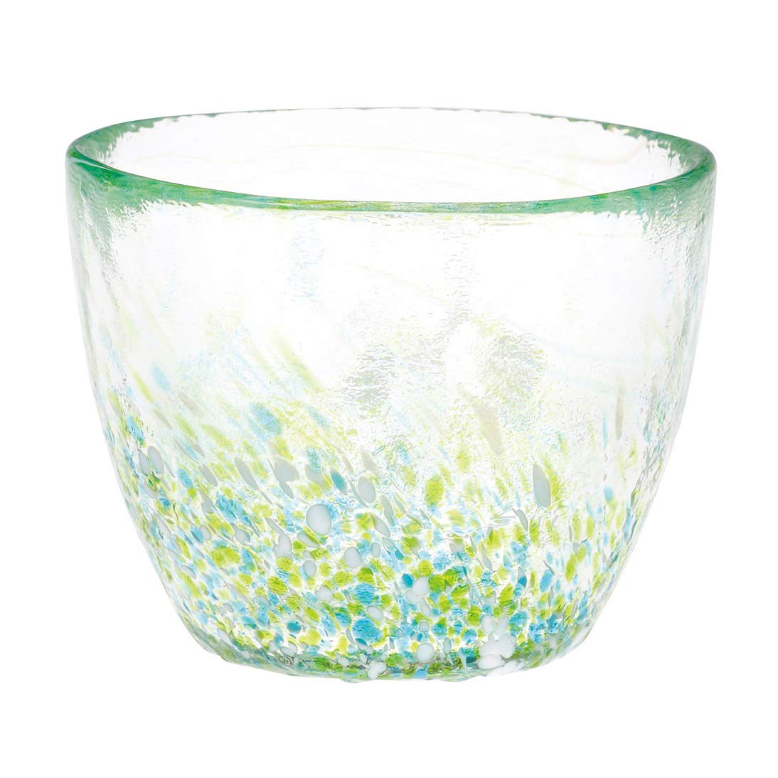 

Toyo Sasaki Iroshizuku Noodle Made in Soba Noodle Dipping Noodle Small Deep Glass WA312 Glassware, Cup, Green, Japan, Cup, Bowl, Plate, Bowl, Plate, зелёный
