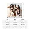 Katseye Kpop Manon Blankets Idol Flannel Throw Blanket Home Couch Decoration Soft Warm Bedspread