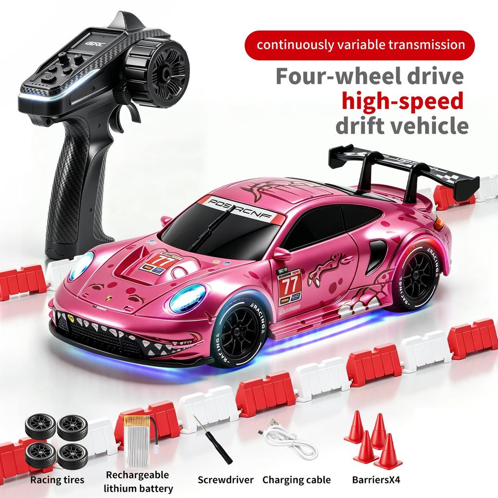 1:43 4D RC Full Scale Mini Drift Remote Control Car 4WD APP Control Racing Car Children's Toy Car Male