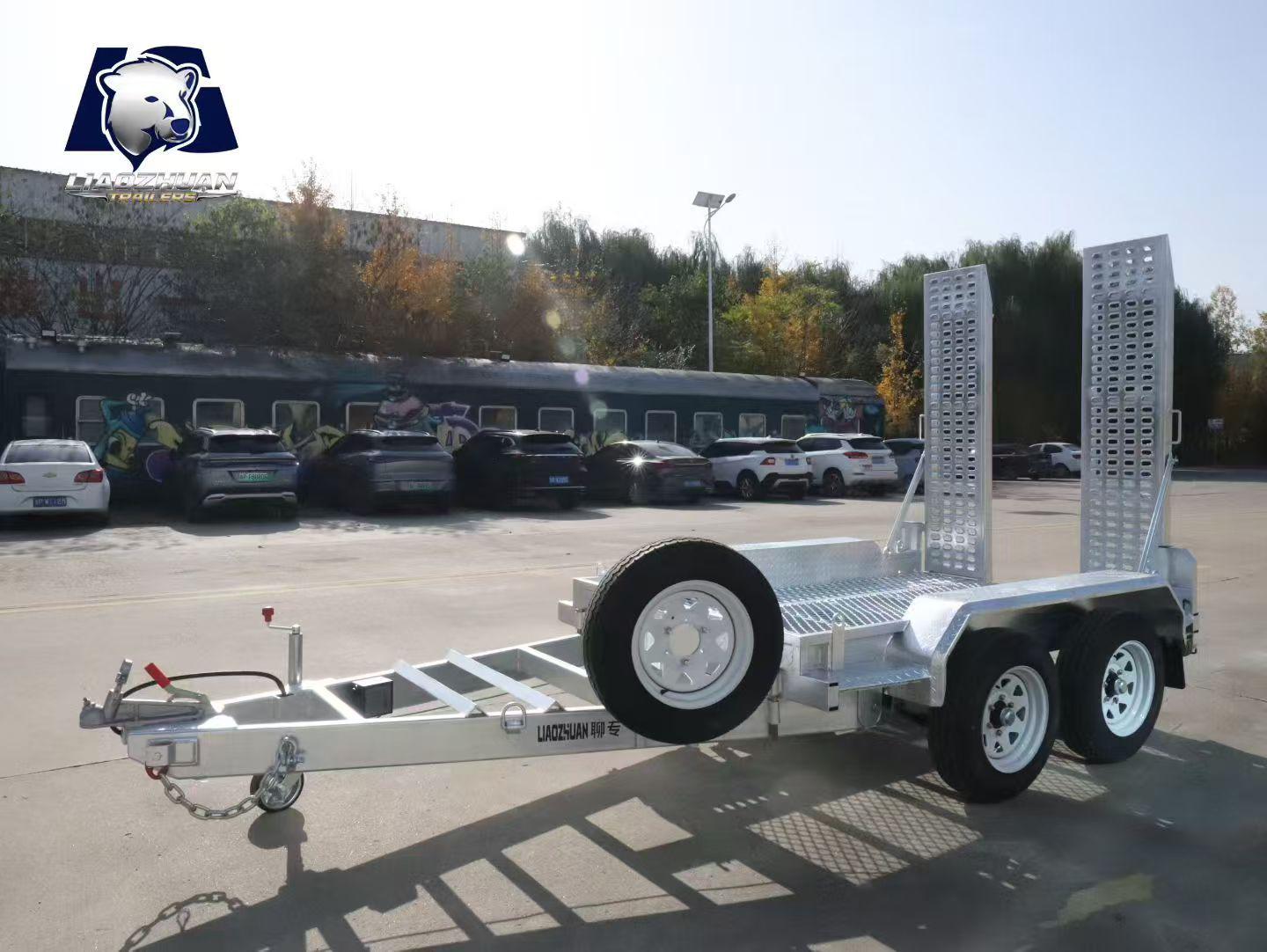 

9x5ft ATM3500kg Hot-Dip Galvanized Excavator Trailer, Road Legal, Export Ready