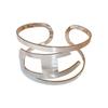 European-American Open Arm Cuff Bracelet - High-End, Versatile, and Exaggerated Fashion Jewelry for Women