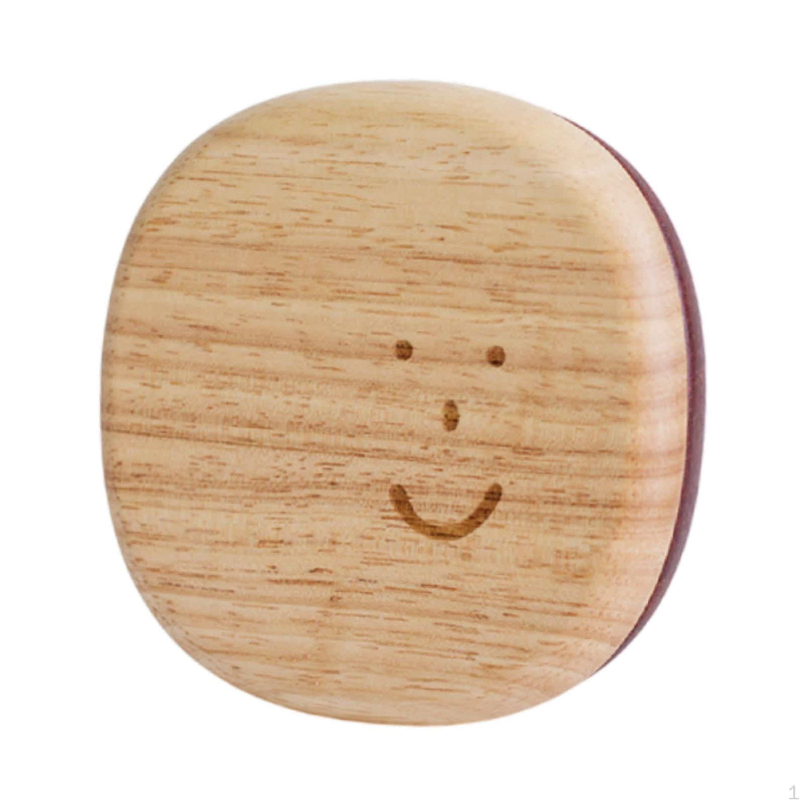 

Футляр для дитячих зубів, дерев яний ящик для зберігання, органайзер колекції, Oval Small Mouth