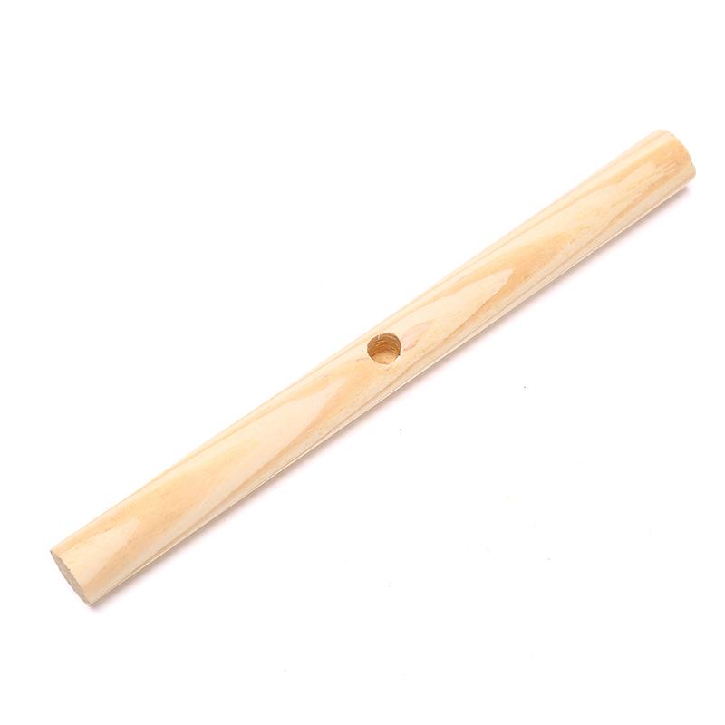 3Pcs Wooden Rake Round Batter Pancake Crepe Spreader Home Kitchen Tool