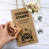 Personalized Logo Stamp, Custom Logo Stamp, Business Packaging Stamp, Large & Small Size, Personalized Text & Logo Rubber Stamp, Embosser Stamp