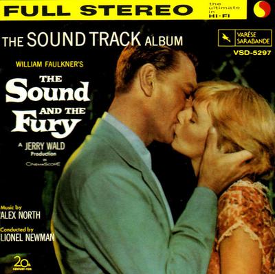 CD ALEX NORTH - The Sound And The Fury VSD5297 Var?se Saraband 1991 US Soundtracks & Musicals Used