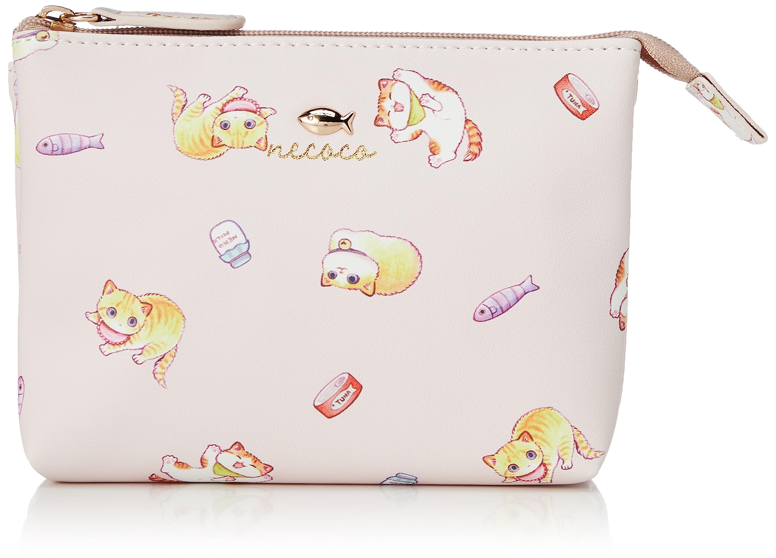 Двойной кошелек Aldi, Серия совместных разработок Necoco, A48, Розовый