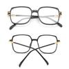 Fashion Frosted Multicolor Glasses Anti Blue Light Blocking Lens Square Frame Eye Protection Eyeglasses Women Men