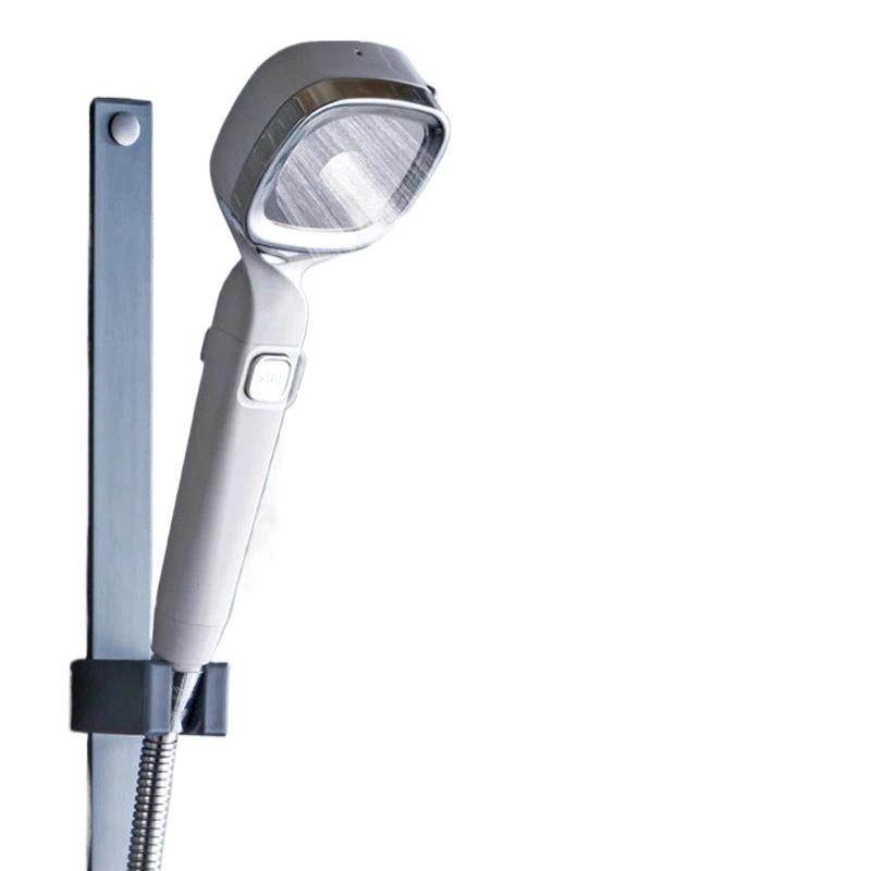 Vysokotlaká masážní sprchová hlavice se samočisticí funkcí a filtrem - Zastavení vody jedním dotykem, Odolný ABS materiál, Úspora vody