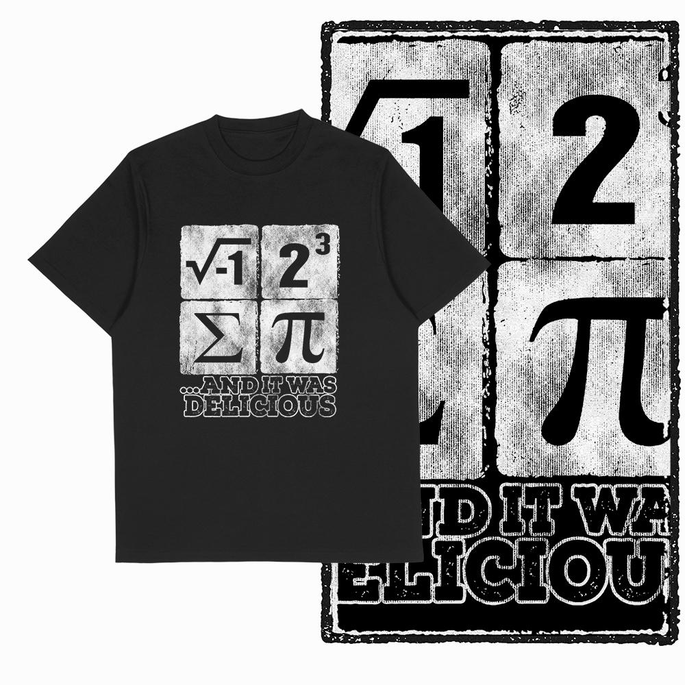 Coolmind SC 100% Cotton math lover pai Graphic T shirt fo men Cool math Big Size vintage BLACK men's novelty tee shirt