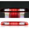 Tresound 3Rd Third Brake Light For 1999-2006 Chevy Silverado/GMC Sierra LED Cargo Light High Mount Lamp, Chrome Housing Red Lens