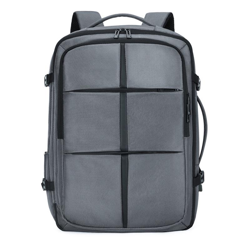 

Water-Resistant Expandable Men s Backpack - Large Capacity for Travel, Business, and Laptop Use 45*31*18CM серый