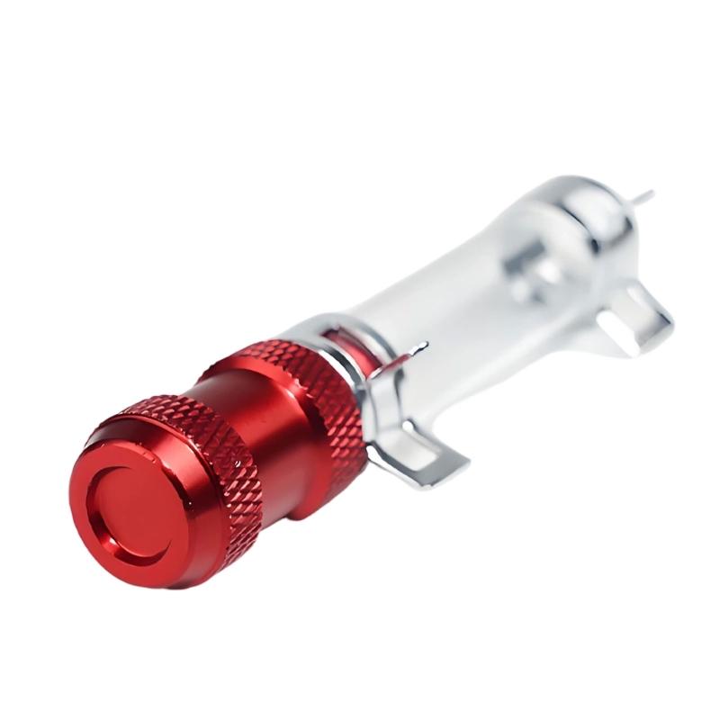 Motorcycle Air Filter Drain Tube Seal with Clear Tube Design, Service Part for Garage Maintenance and Upkeep Work