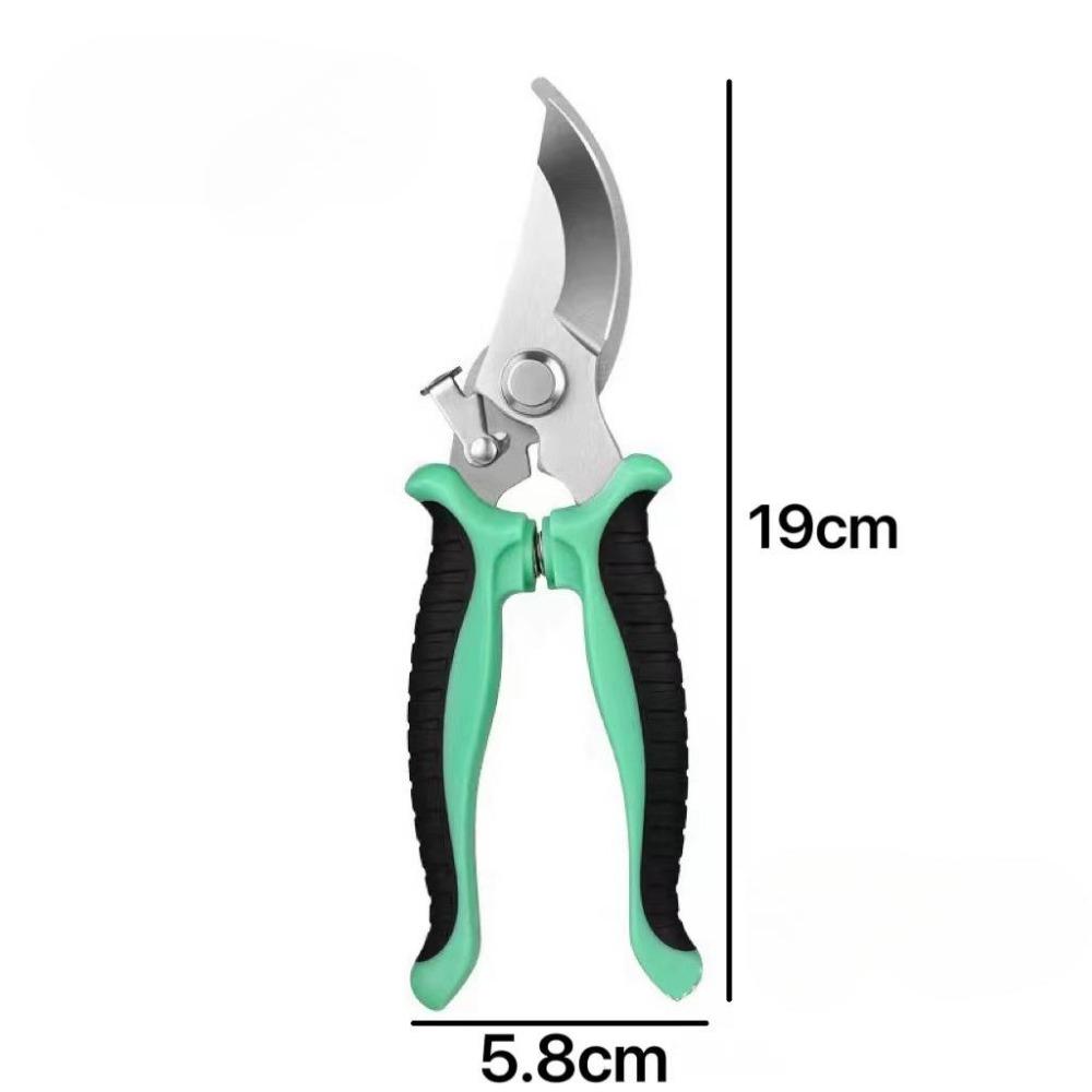 

Секатор садовые ножницы Профессиональная обрезка фруктовых деревьев Трудосберегающие машинки для стрижки цветочных деревьев Обрезка фруктовых ветвей Инструменты для прививки 1PCS зелёный