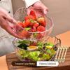 Flan Crystal Japanese Glass Bowl - Luxury Tableware for Snacks & Salads