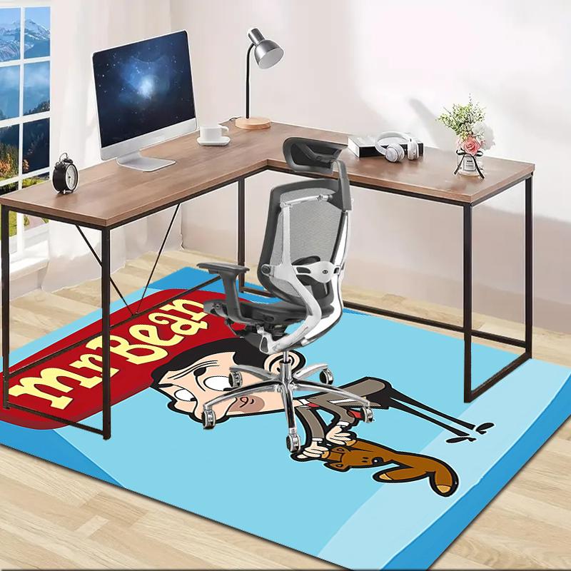 1pc Mr Bean2 Design Area Rug - Non-Slip, Soft & Cozy Floor Mat for Living Room, Bedroom, Office - Indoor/Outdoor Decorative Carpet