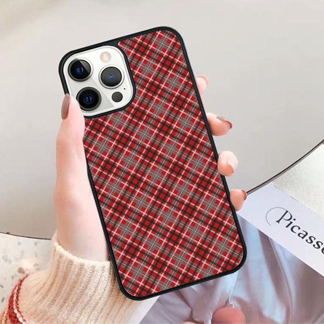 Clan Stewart Dress Tartan Plaid Phone Case for iPhone 17 Air 16 PRO MAX 15 14 PLUS 11 12 13 Back Cover Fundas