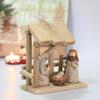 Christ Nativity Statue Scene Baby Jesus Manger Catholic Church Decoration