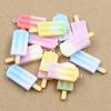 10Pcs Charms Summer Ice Cream Popsicle Ice Icicle Lolly Pendant Craft Making Findings Handmade Jewelry Diy For Earrings Necklace