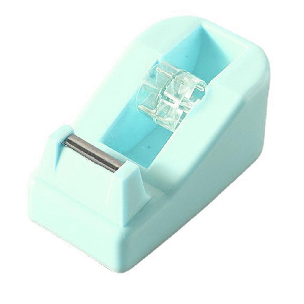 Desktop Tape Dispenser 0.79in Shaft Diameter Easy Sturdy Plastic Gift Wrapping Tape Cutter