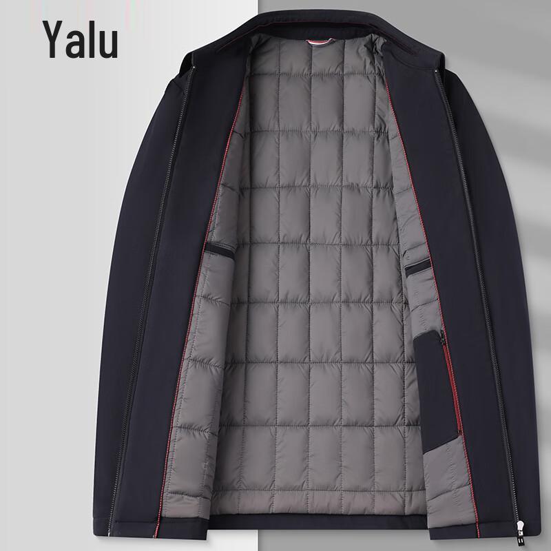 Ya Lu Men's Autumn/Winter Collared Padded Jacket