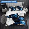 3-teiliges Ava-tar Abenteuer Bettwäsche-Set, Enthält 1 Stück Bettbezug und 2 Stück Kissenbezüge. Perfekt für Schlafzimmer, Wohnheim, Weihnachtsgeschenk für Fans