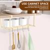 Expandable Shoe Rack Hanging Under Cabinets Clothes Shoe Storage Shelf Adjustable Household Retractable Organizer
