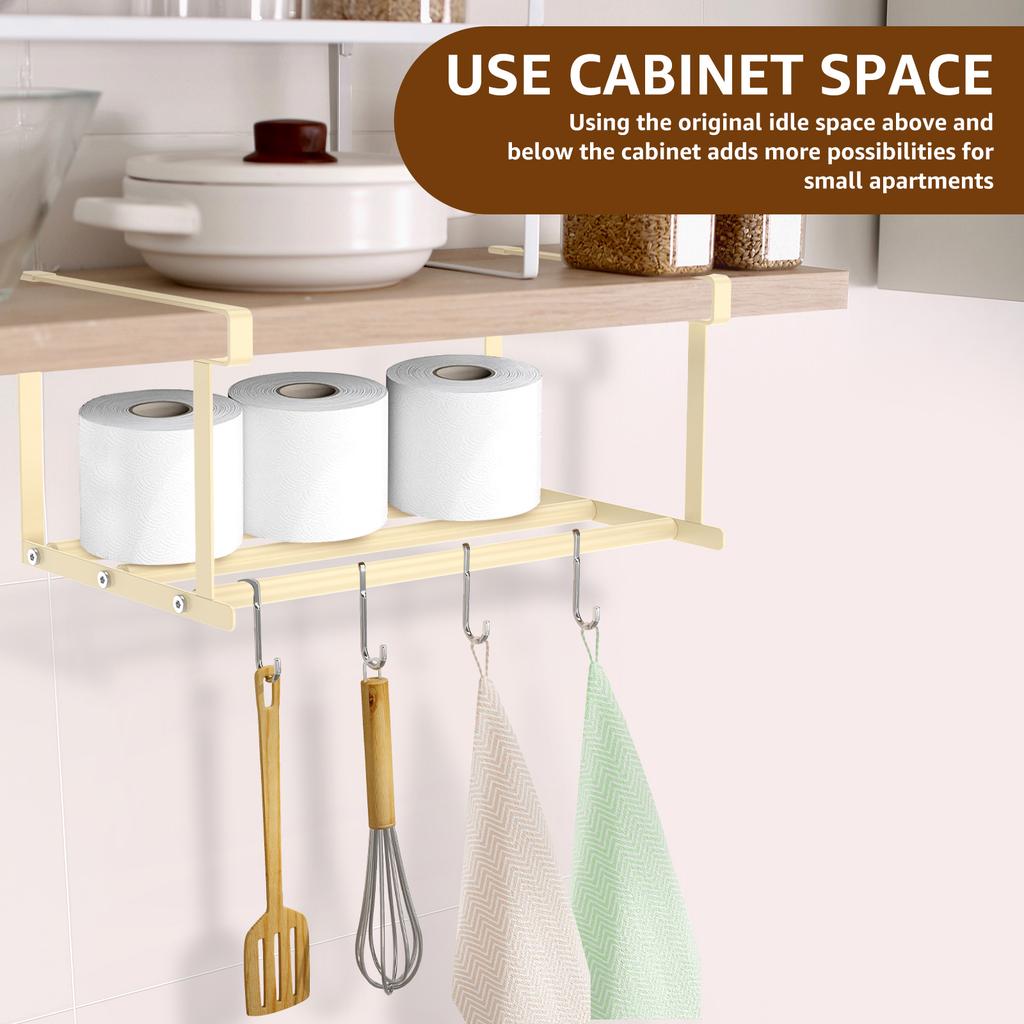 Expandable Shoe Rack Hanging Under Cabinets Clothes Shoe Storage Shelf Adjustable Household Retractable Organizer