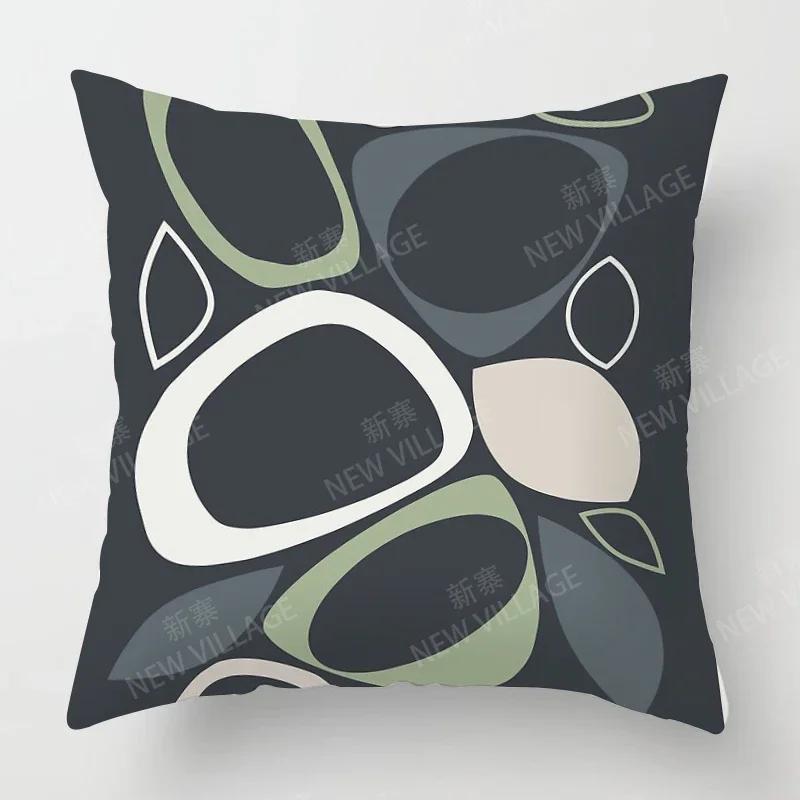Nordic Fall Home Decor Autumn Throw Pillow Case Sofa Cushion Cover Modern X  X X  X Geometry