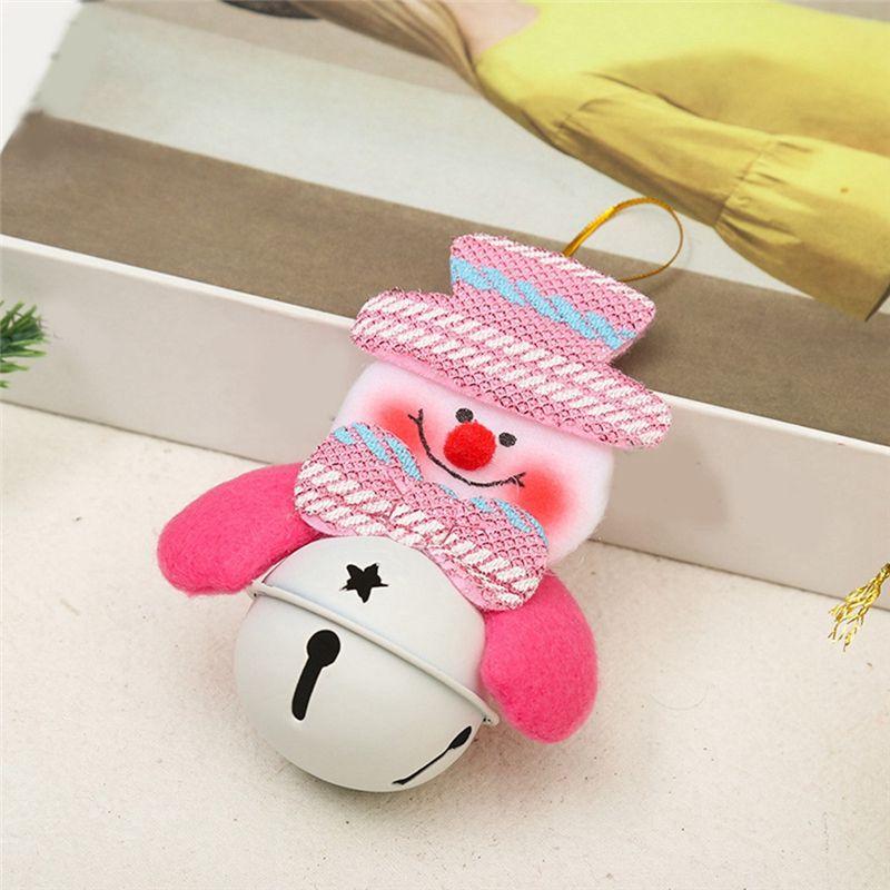 AEE4-Christmas Ornaments Bells Decorations, Christmas Tree Hanging-Ornaments For Xmas Door Home Party Supplies