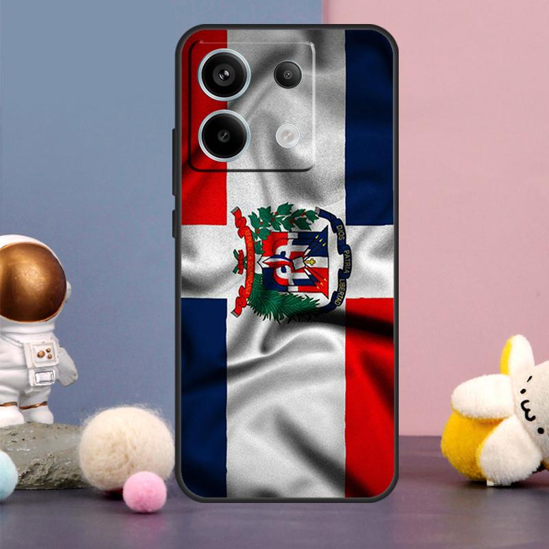 Dominican Republic Flag Case For Xiaomi Redmi Note 13 Pro 12 11 9 10 9S 10S 11S 12S Redmi 12 13 10C 12C 13C Cover