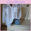 Elegant Plus Size Women V Neck Lace Splice Loose Summer Casual T-shirt Blouse