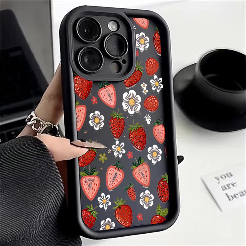 Summer Strawberry Case For Huawei Honor 600 Lite 400 Pro Magic 7 Lite 6 5 8 Pro 5G 200 X9D X9B X9A X8A X8B X7A X7B X6A X8C X9 X8