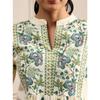 Indisches Bollywood Freizeitkleidung Oberteil Kurti Set Damen Designer Ethnisch Kurta Set Kleid