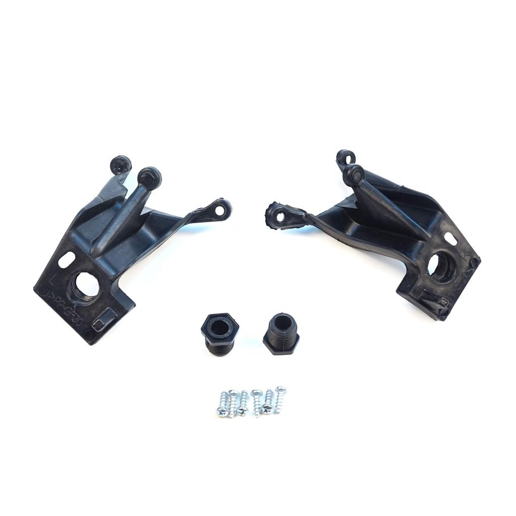 BHL11+BHL12 Headlight Holder Mount Repair Bracket Tab Set Left Side for Fiat Linea 323 110 2007-2018 51785219 51776318
