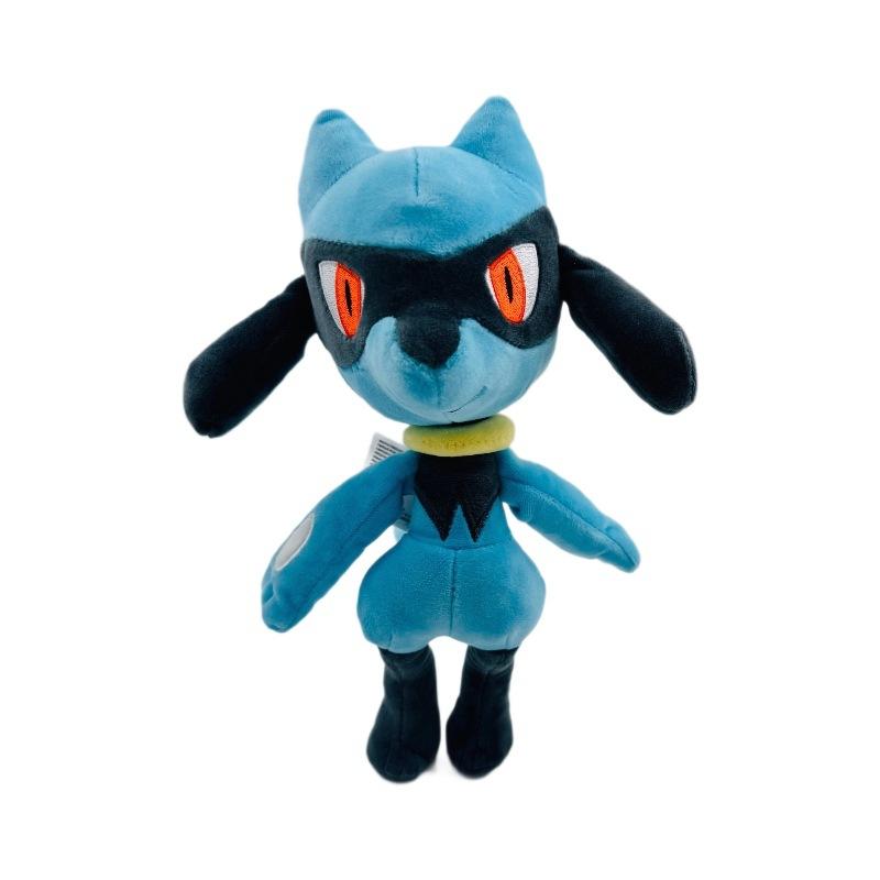 New Doll 26cm Small Blue Leo Lucario Lucario Elf Plush Doll Toy Doll