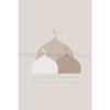 Islamic Grand Mosque Architectural Art, Sacred Holy Place Canvas Print, Muslim Home Wall Decor Prayer Room Ramadan Eid Gift