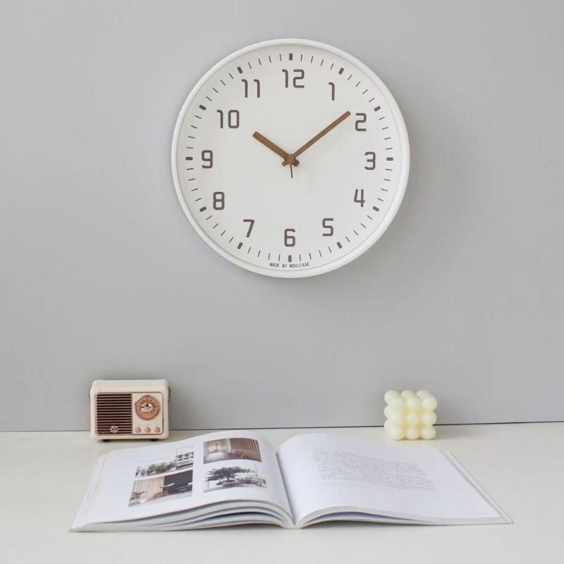 Nordic Ins Style Living Room Simple Wall Clock Modern Creative Home Decoration Fashionable Bedroom Study Silent Wall Clock