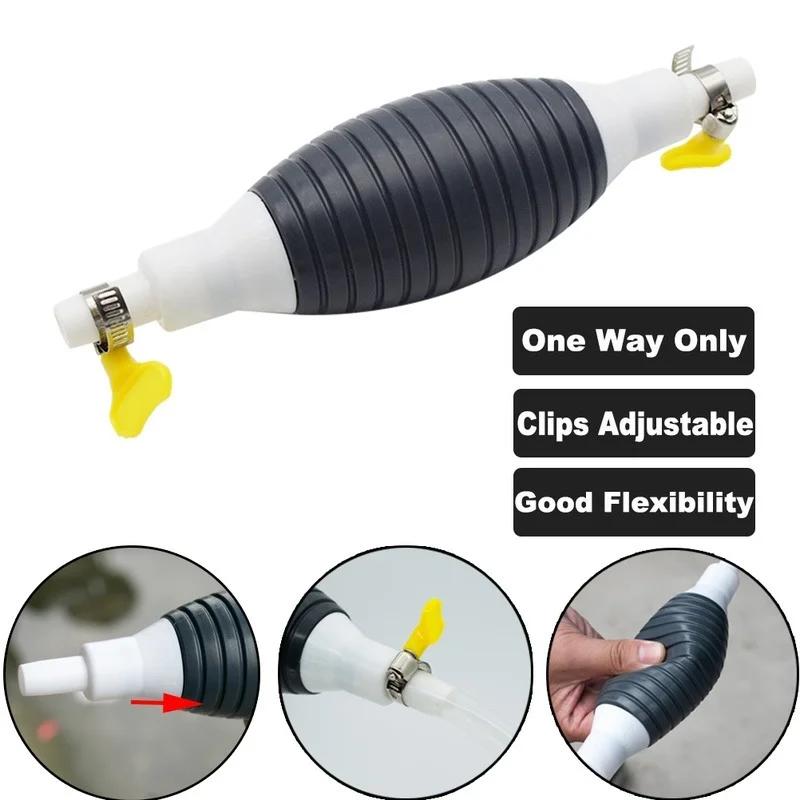 Bomba Manual de Combustível Gás Óleo Carro Transferência Bombeamento Seringa Tanque Universal Líquido Gasolina Diesel Gasolina Bomba Manual de Emergência