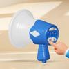 Mini Megaphone Toy with Bead Chain Loud Bullhorn Keychain Pendant Toddlers Boys Girls Recording Loudspeaker Educational Musical Instruments Toy