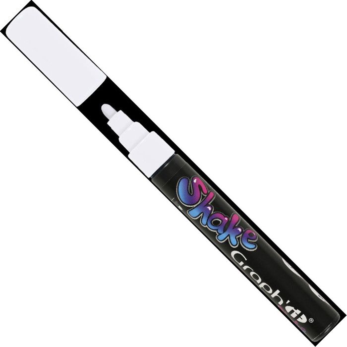 Pencil - Graph'it - Shake - 4 Mm - Opaque - White