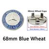 4pcs 56mm 60mm 68mm 75mm For Benz Car Wheel Center Hub Caps Rim Cover A180 A200 B180 B200 E200 W220 W213 W210 W164 Badge Emblem  KL1