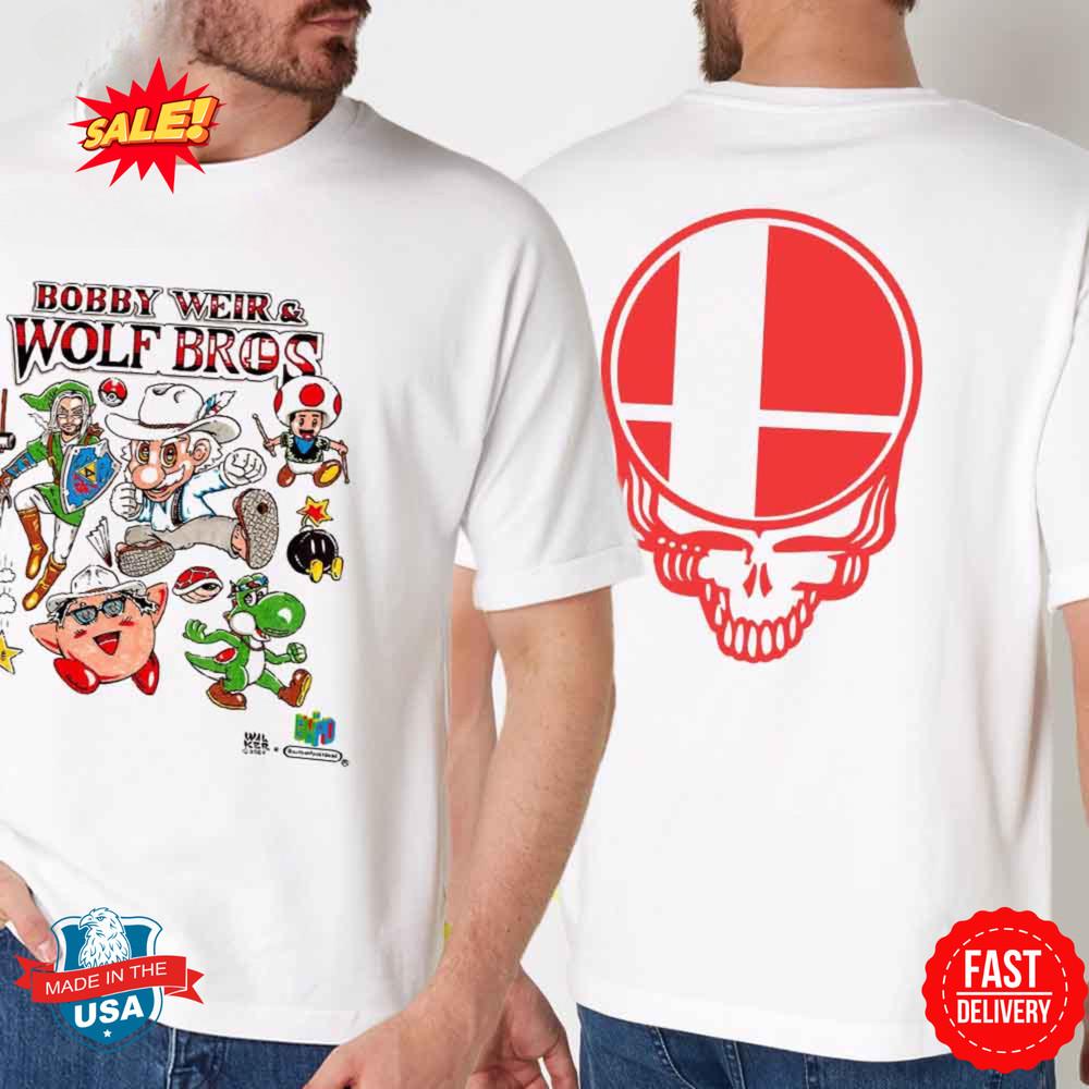 Bobby Weir And Wolf Bros New Years Classic T Shirt L