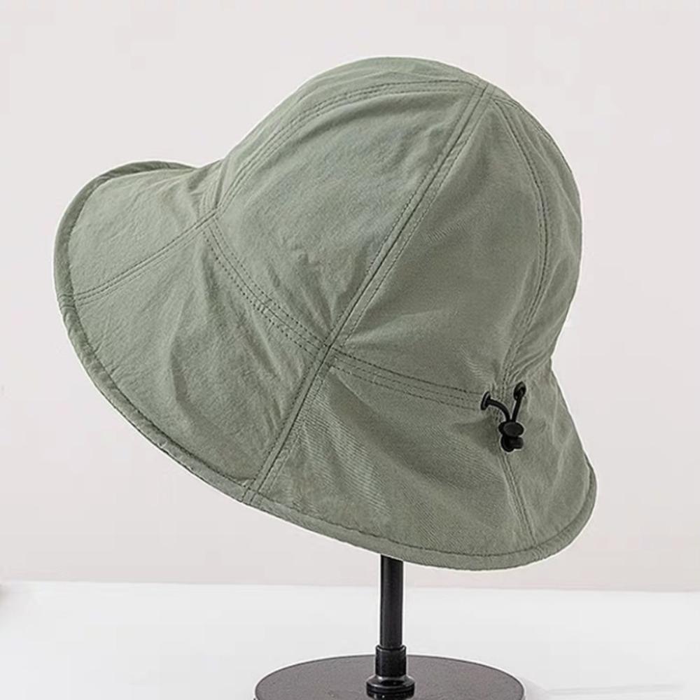 New Breathable Bucket Hat Foldable Waterproof Fishing Hat Adjustable Uv Protection Sun Hat