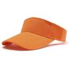 European & American Solid Color Summer Visor Cap - Sun Protection Baseball Sports Hat.
