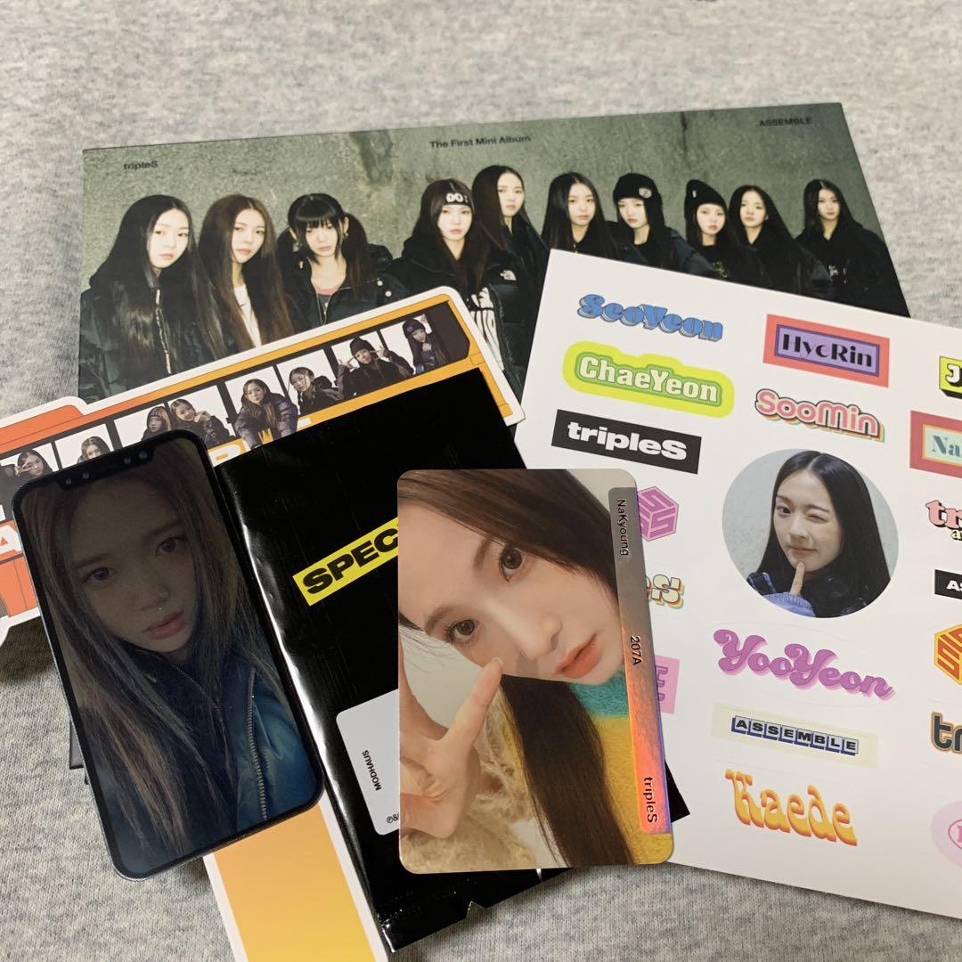 

[USED] tripleS ASSEMBLE Album Object Trading Card Nagyun